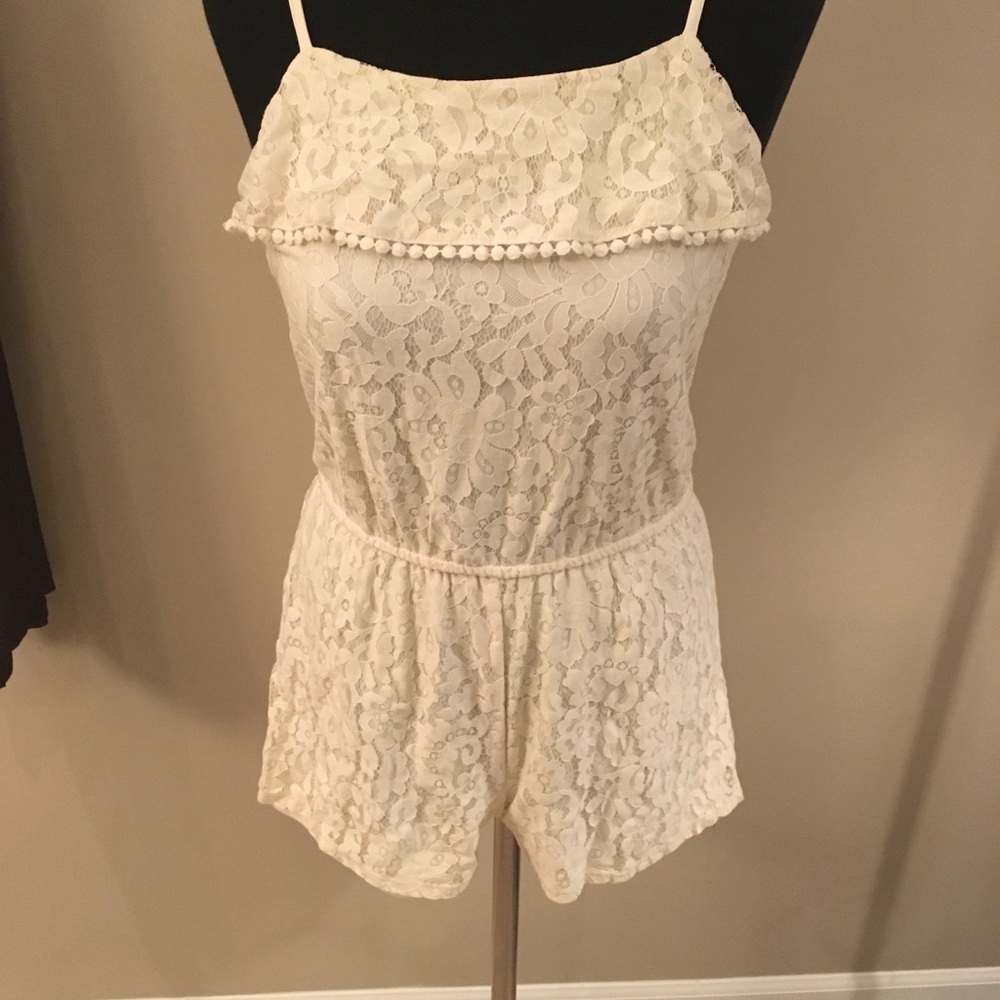 Lace romper